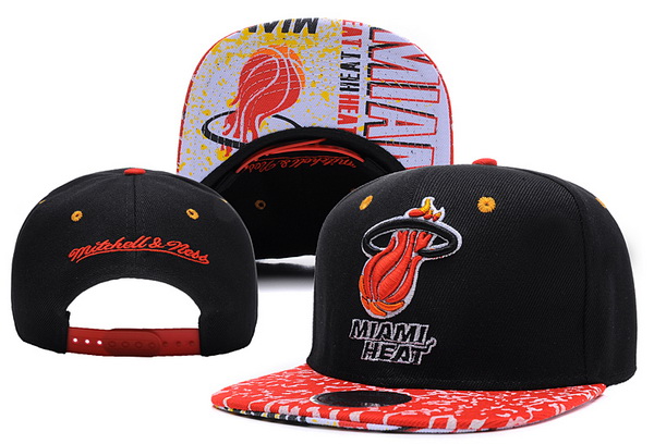 NBA Miami Heat MN Snapback Hat #84